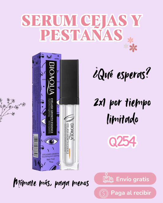 SERUM DE CRECIMIENTO CEJAS Y PESTAÑAS BIOAQUA